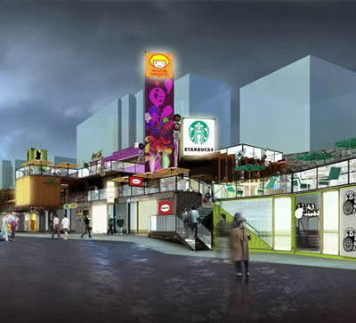 商業(yè)街特種集裝箱